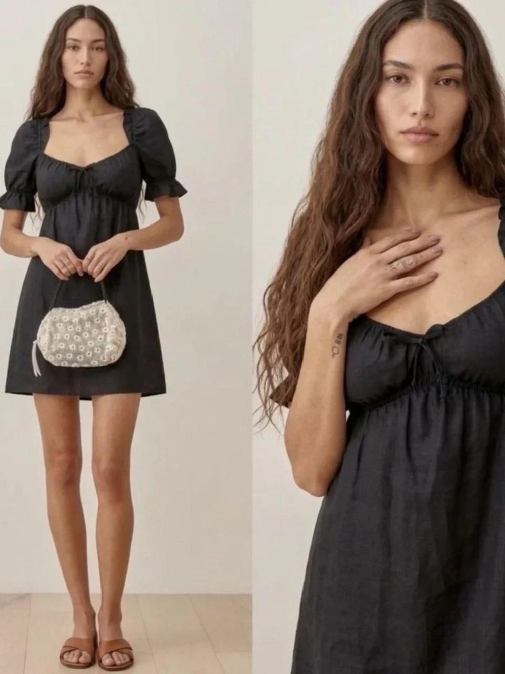Reformation Channa Linen Dress